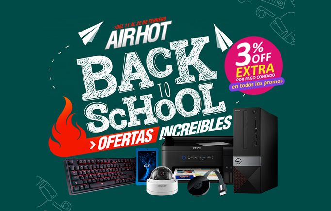 Conocé lo más vendido del Air Hot Back To School