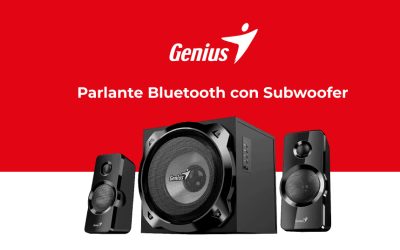 Genius SW-2.1 1850BT: Sonido envolvente con estilo y potencia